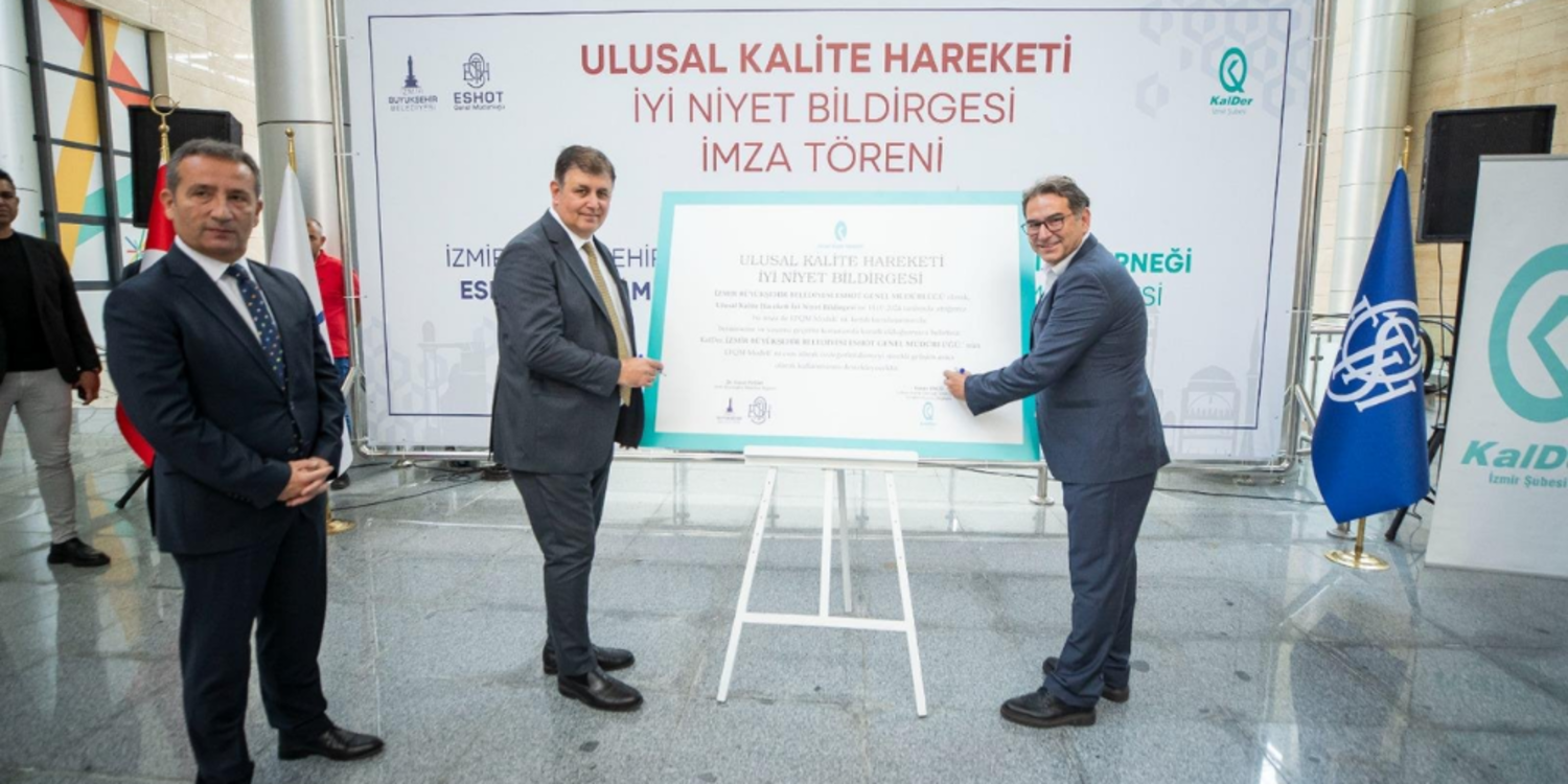 ESHOT Ulusal Kalite Hareketi’ne katıldı