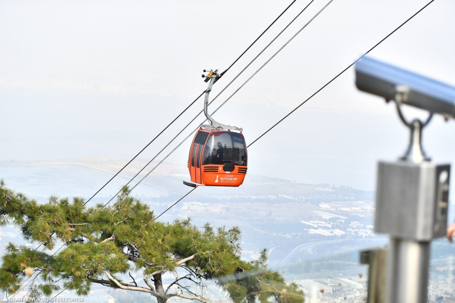 Teleferik yenilendi, İzmirlileri bekliyor