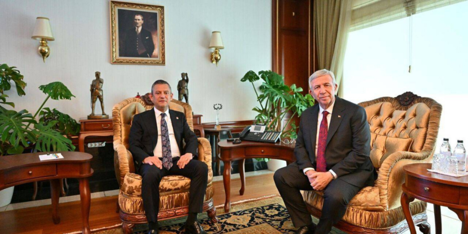 Özgür Özel'den Mansur Yavaş'a ziyaret