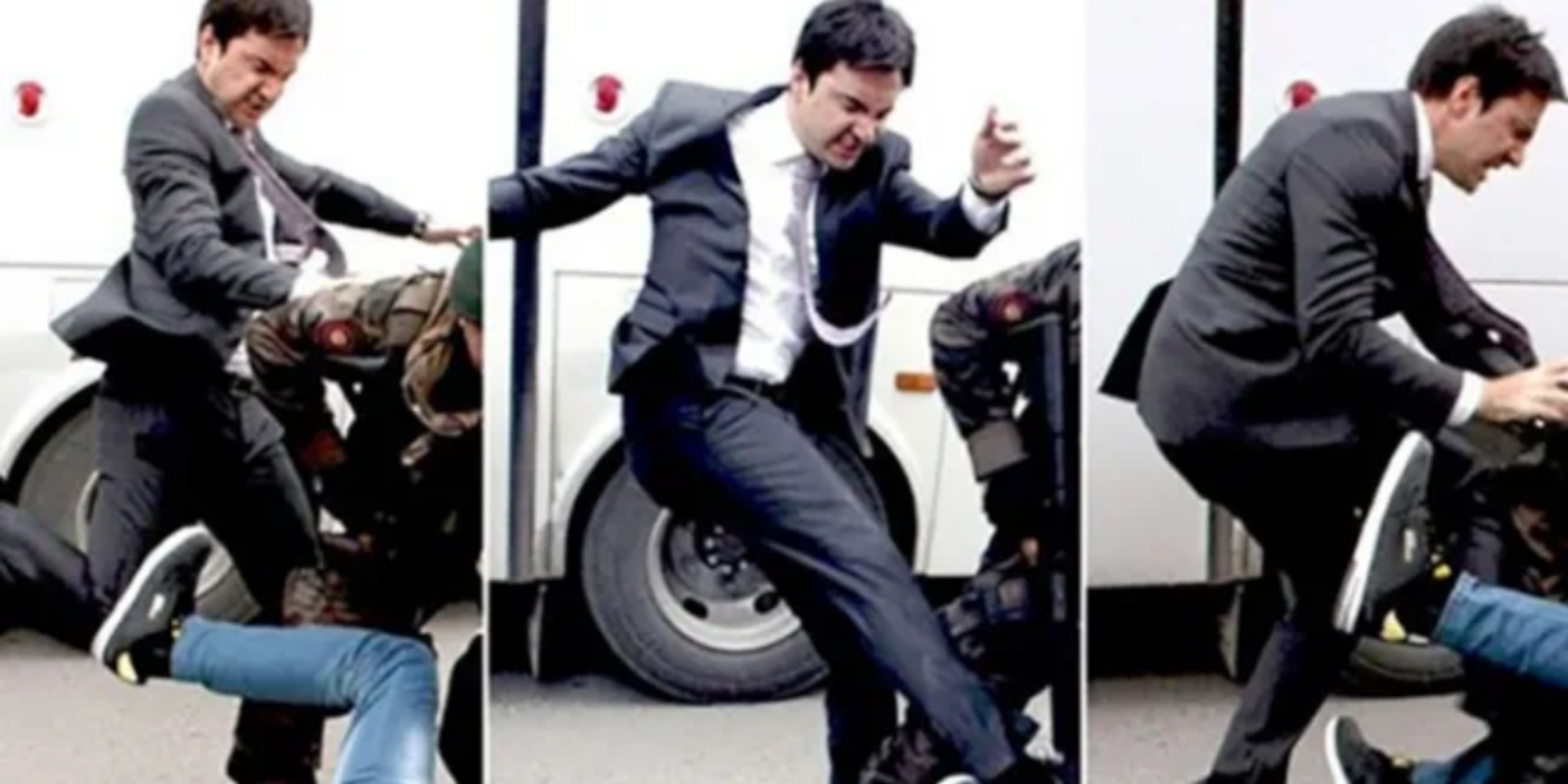 Madenci yakınını tekmeleyen Yusuf Yerkel TFF'de işe başladı