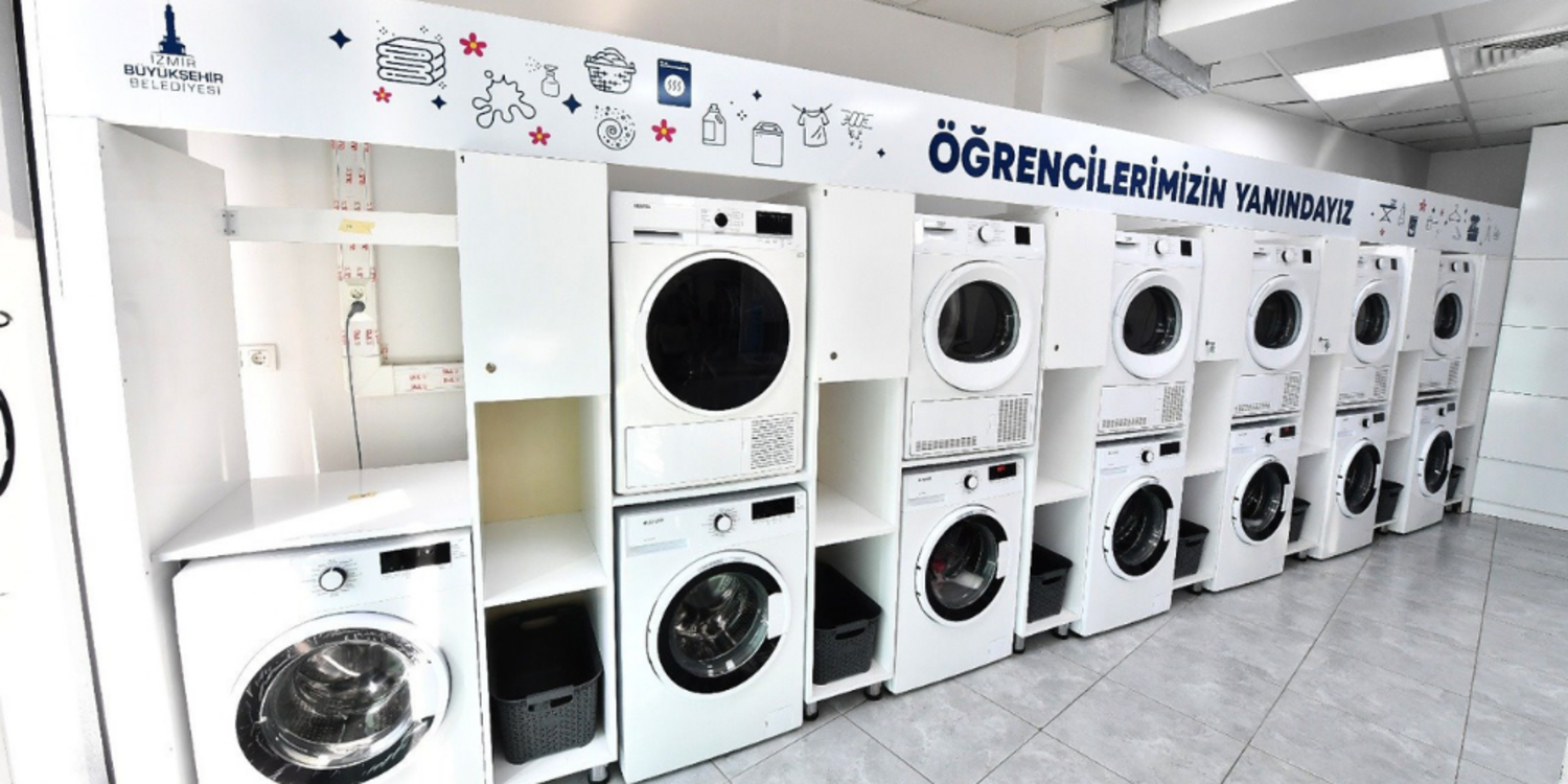 Büyükşehir’den öğrencilere çamaşırhane ve nakliye hizmeti