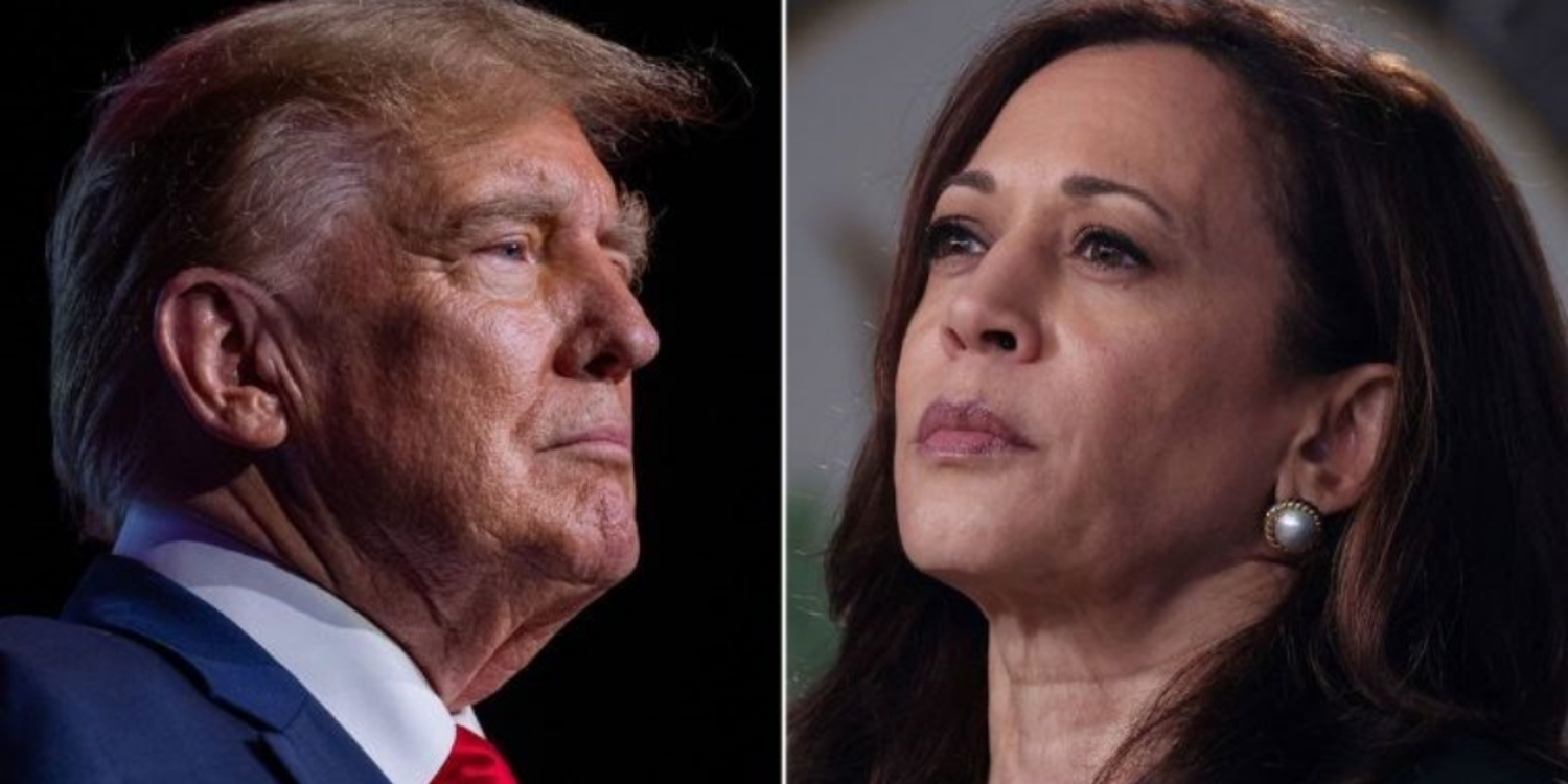 ABD'de yapılan ankette Trump ve Harris arasındaki oy farkı düştü