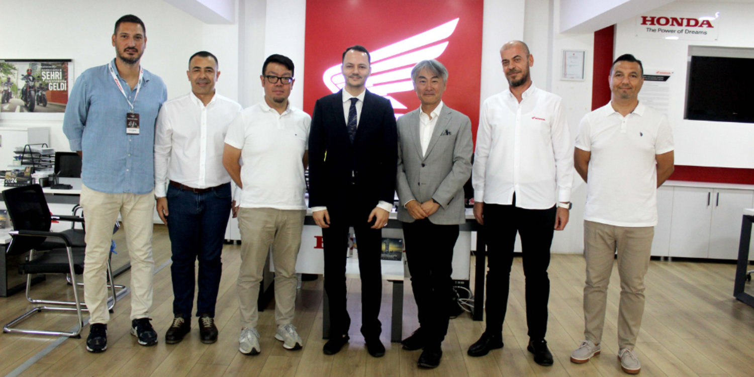 Honda Türkiye Başkanı Satoru Yamada, Yükseliş Honda’yı ziyaret etti