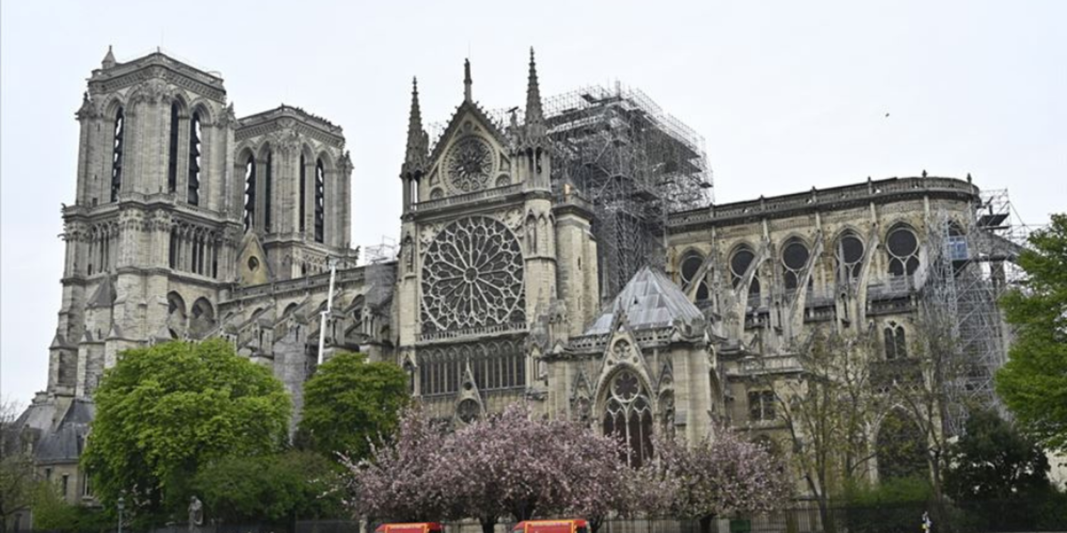 Notre Dame Katedrali 2024'ün sonunda ziyarete açılacak