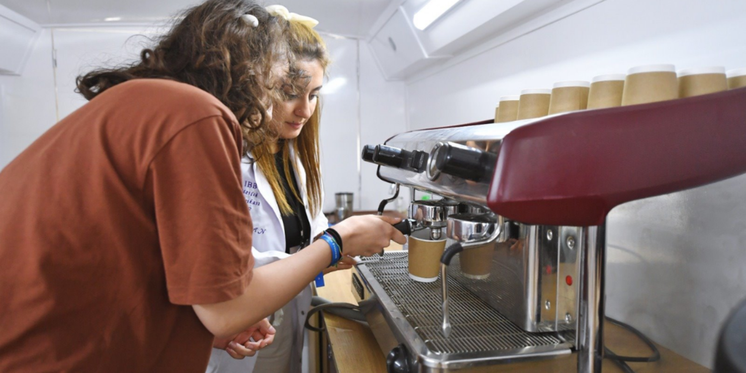 “Mobil Barista” otobüsünün yeni rotası gençlik merkezleri