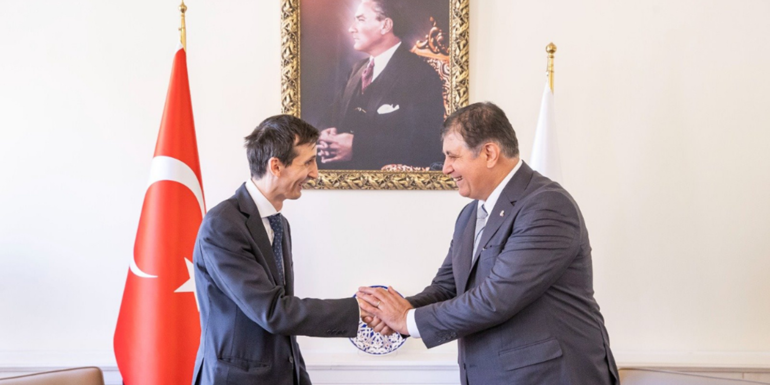 Başkan Tugay’dan 93. İEF için İtalya’ya partner ülke teklifi