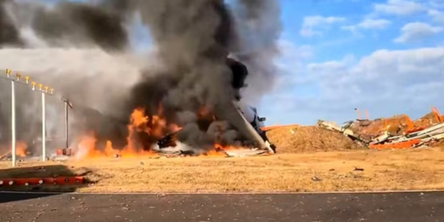 Güney Kore'de 181 kişiyi taşıyan uçak kontrolden çıktı