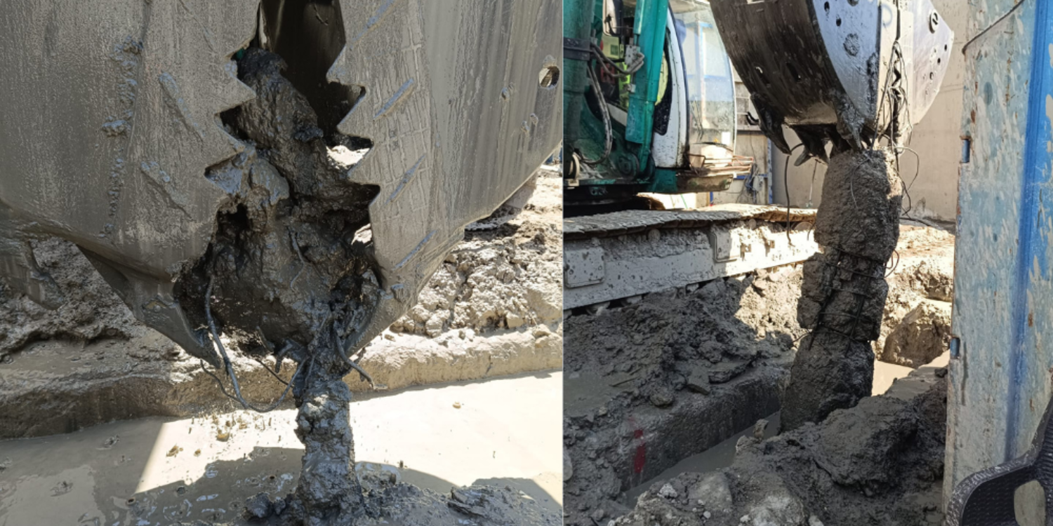 50 yıllık temel kazıkları söze gerek bırakmıyor