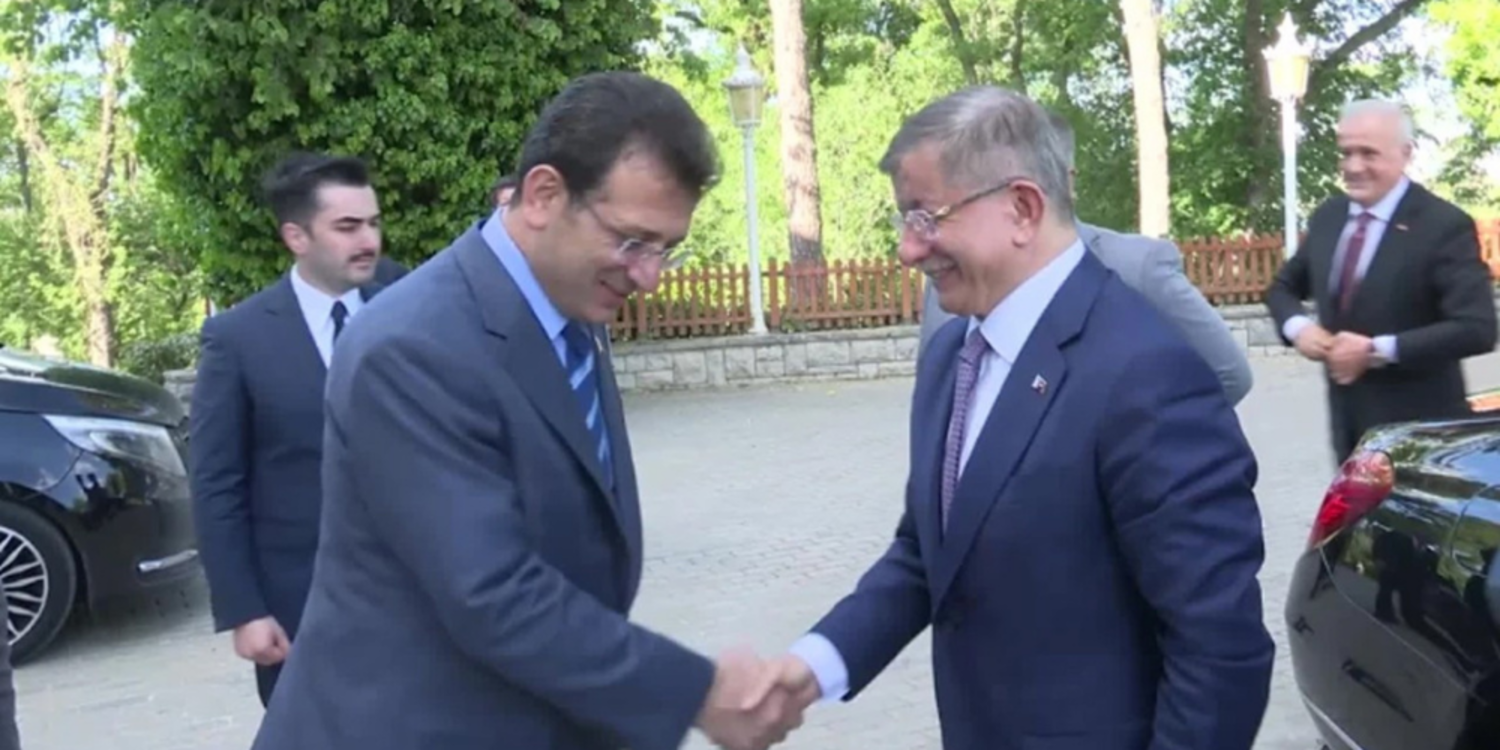 Davutoğlu'ndan İmamoğlu'na ziyaret