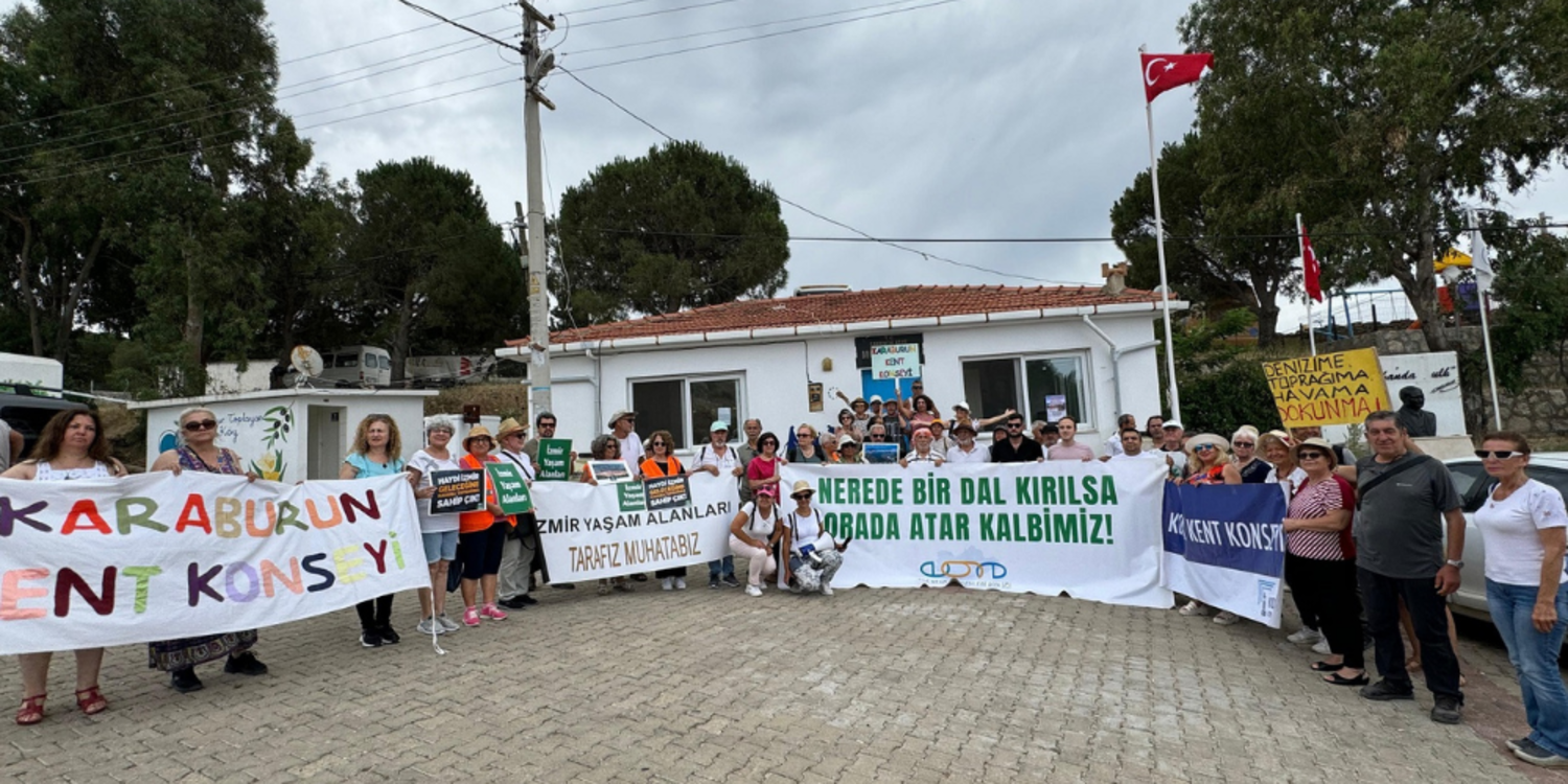 Karaburun Sarpıncık’ta doğa kazandı
