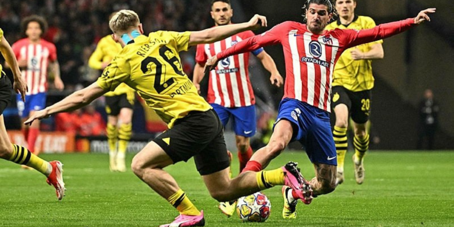 Atletico Madrid, Dortmund'u evinde yıktı