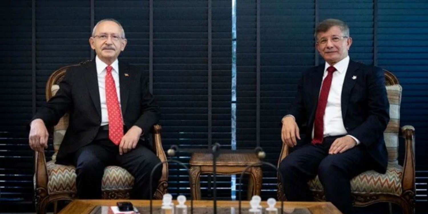 Davutoğlu'ndan Kılıçdaroğlu'na ziyaret