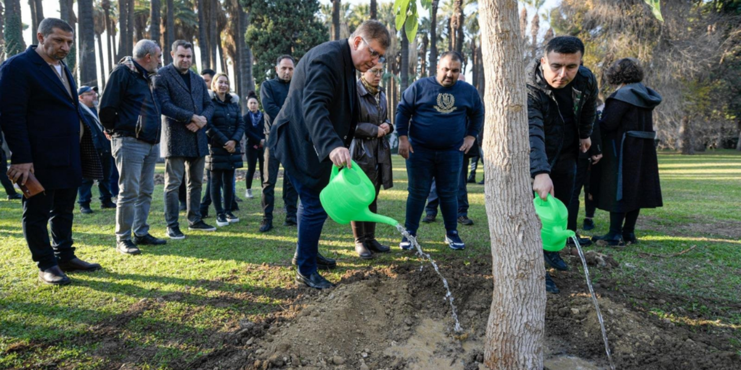 Kültürpark’ın yeşil dokusu zenginleşiyor