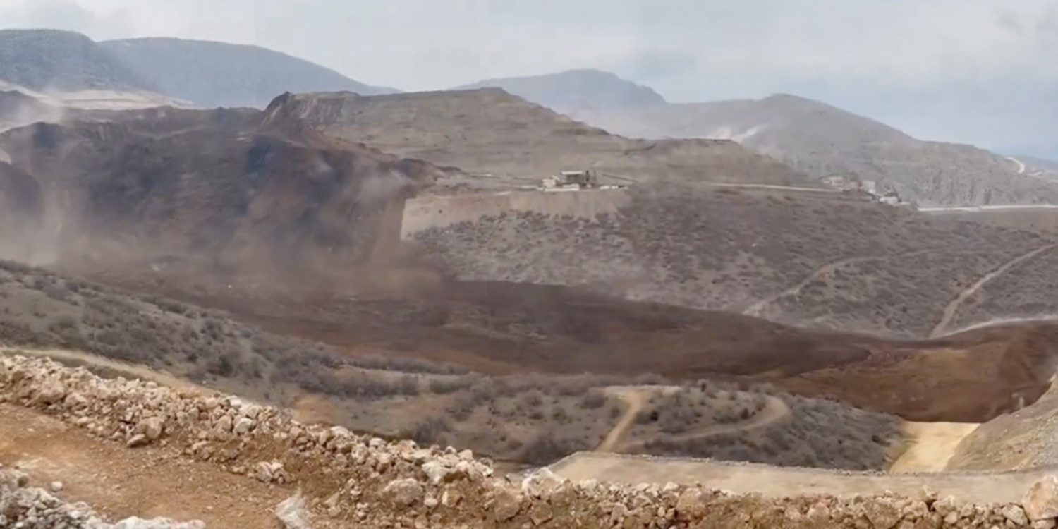 İliç'teki Çöpler Altın Madeni’nde toprak kayması