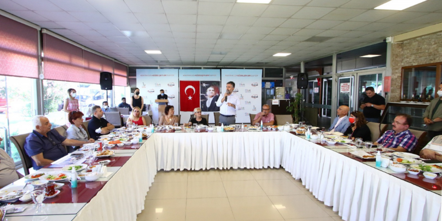 Başkan Sandal, muhtarlarla buluştu