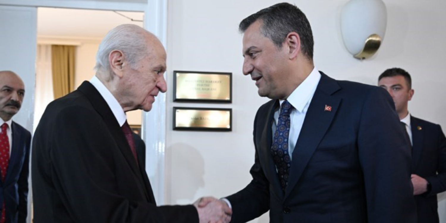 Özgür Özel'den Devlet Bahçeli'ye ziyaret