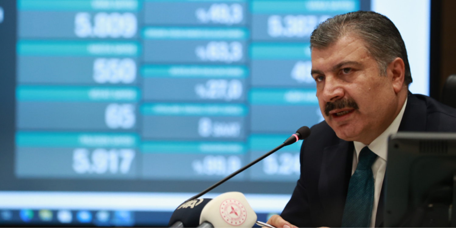 Bakan Koca Türkiye'nin pandemide son durumunu paylaştı