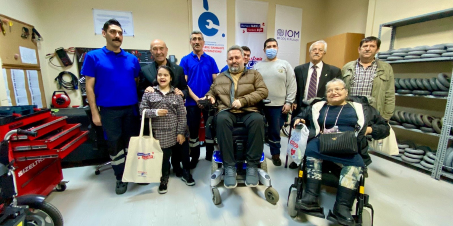 İzmir'de engellilerin hayatlarına dokunacak iki örnek proje