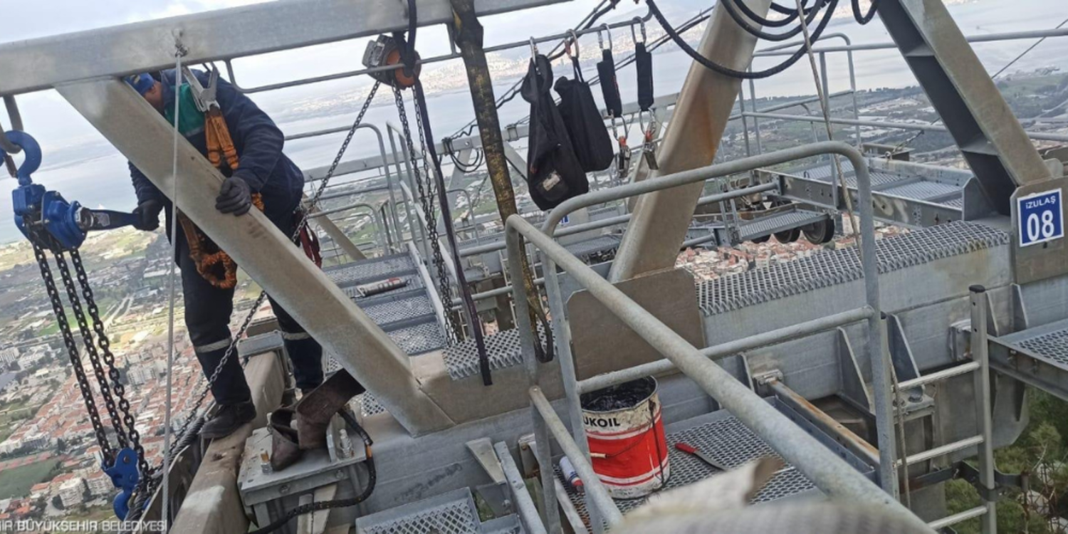 İzmirliler gönül rahatlığıyla teleferik keyfi sürecek