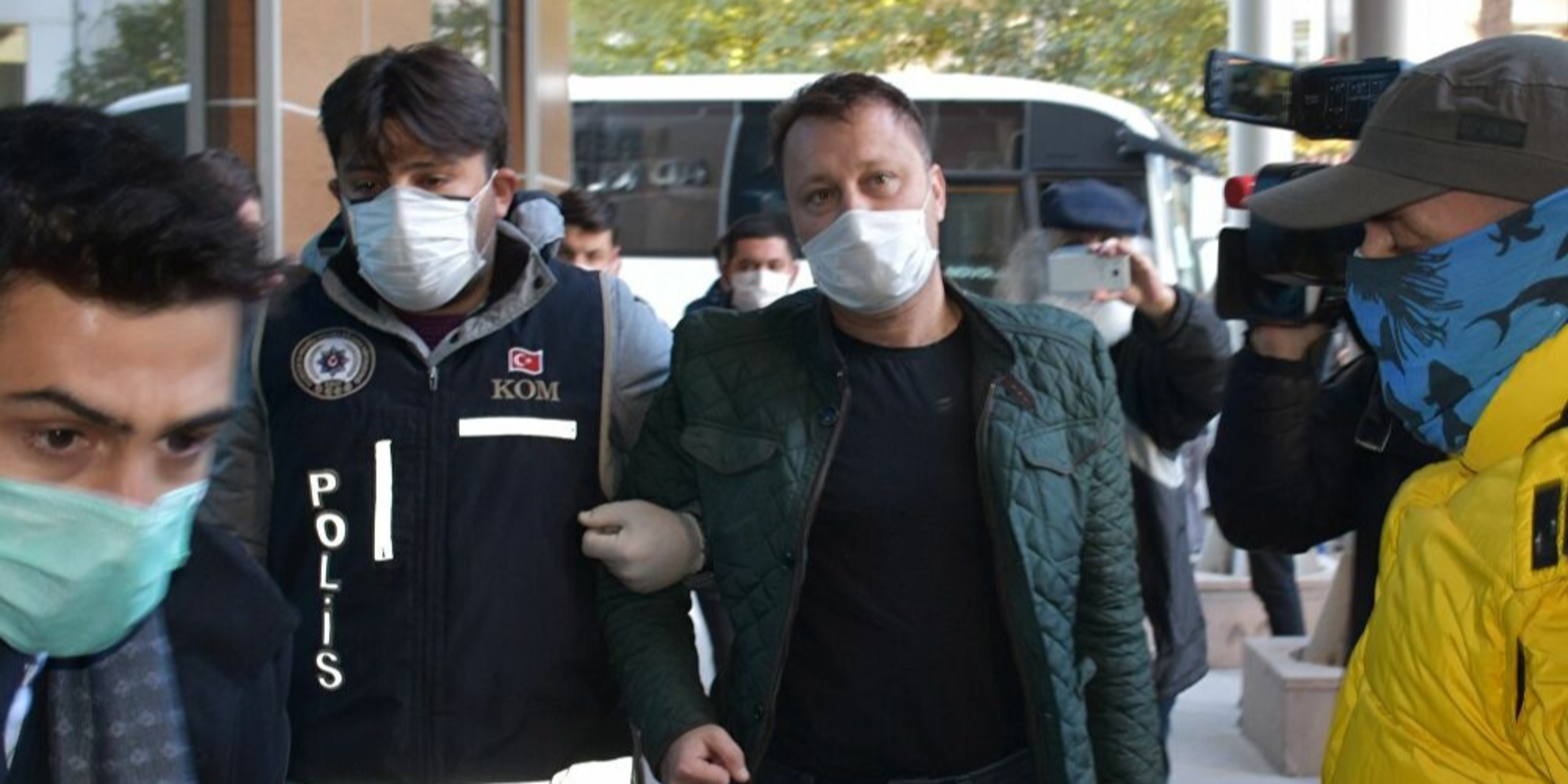 Serdar Aksoy hakim karşısında