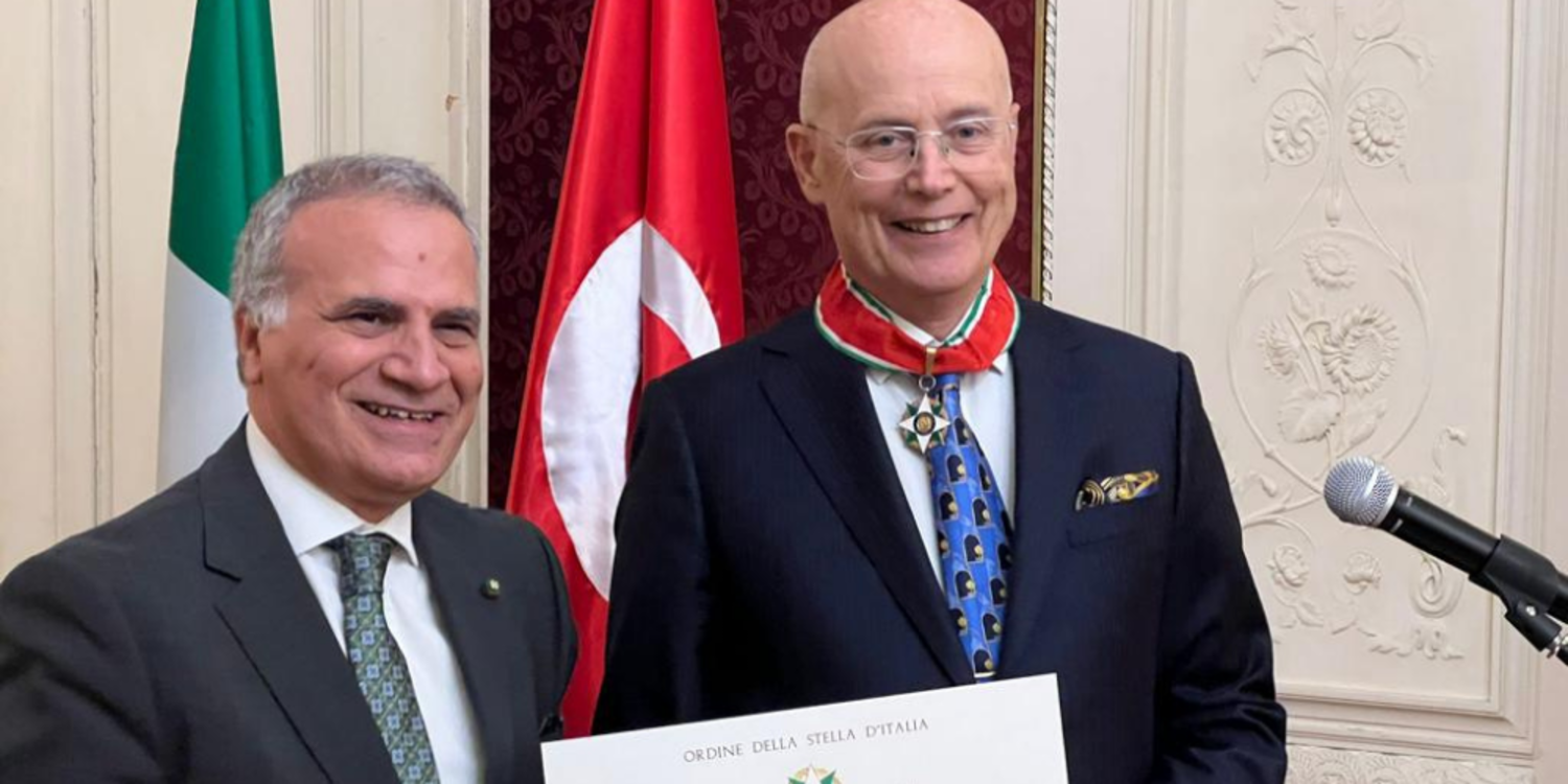 İtalyan Ticaret ve Sanayi Odası Başkanına ‘Komutan’ nişanı