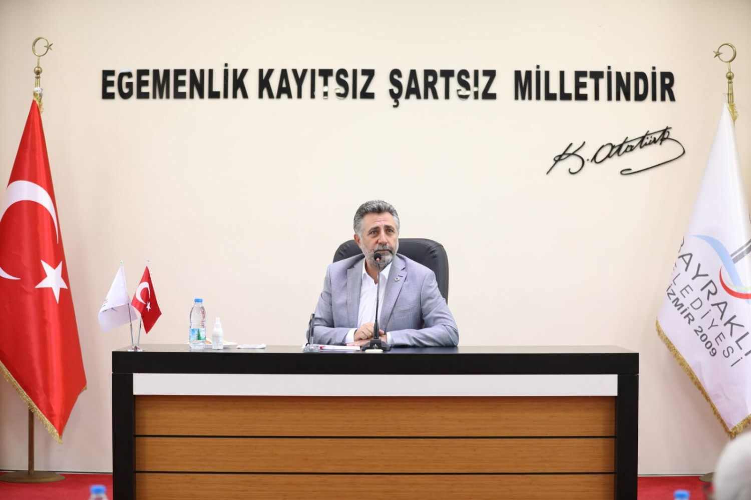 Başkan Sandal, “Depremin, siyasete alet edilmesine müsaade etmem”