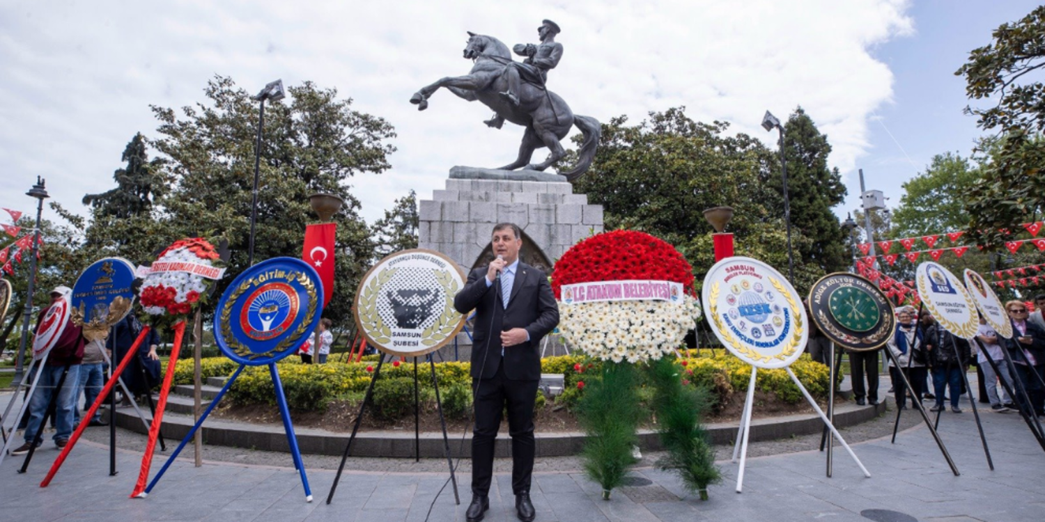Başkan Tugay Samsun'da