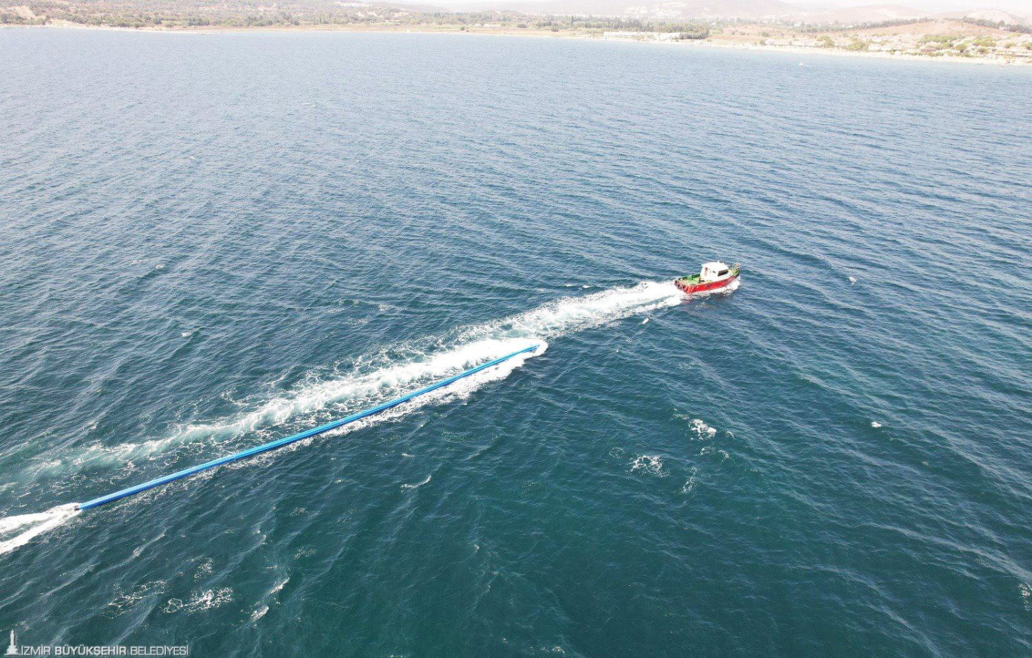 İzmir Körfezi için modifiye kil uygulaması devrede