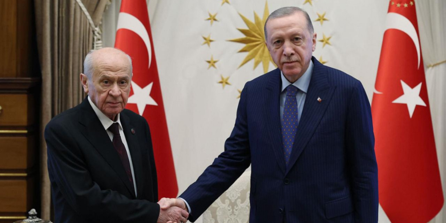 Erdoğan ile Bahçeli bir araya geldi