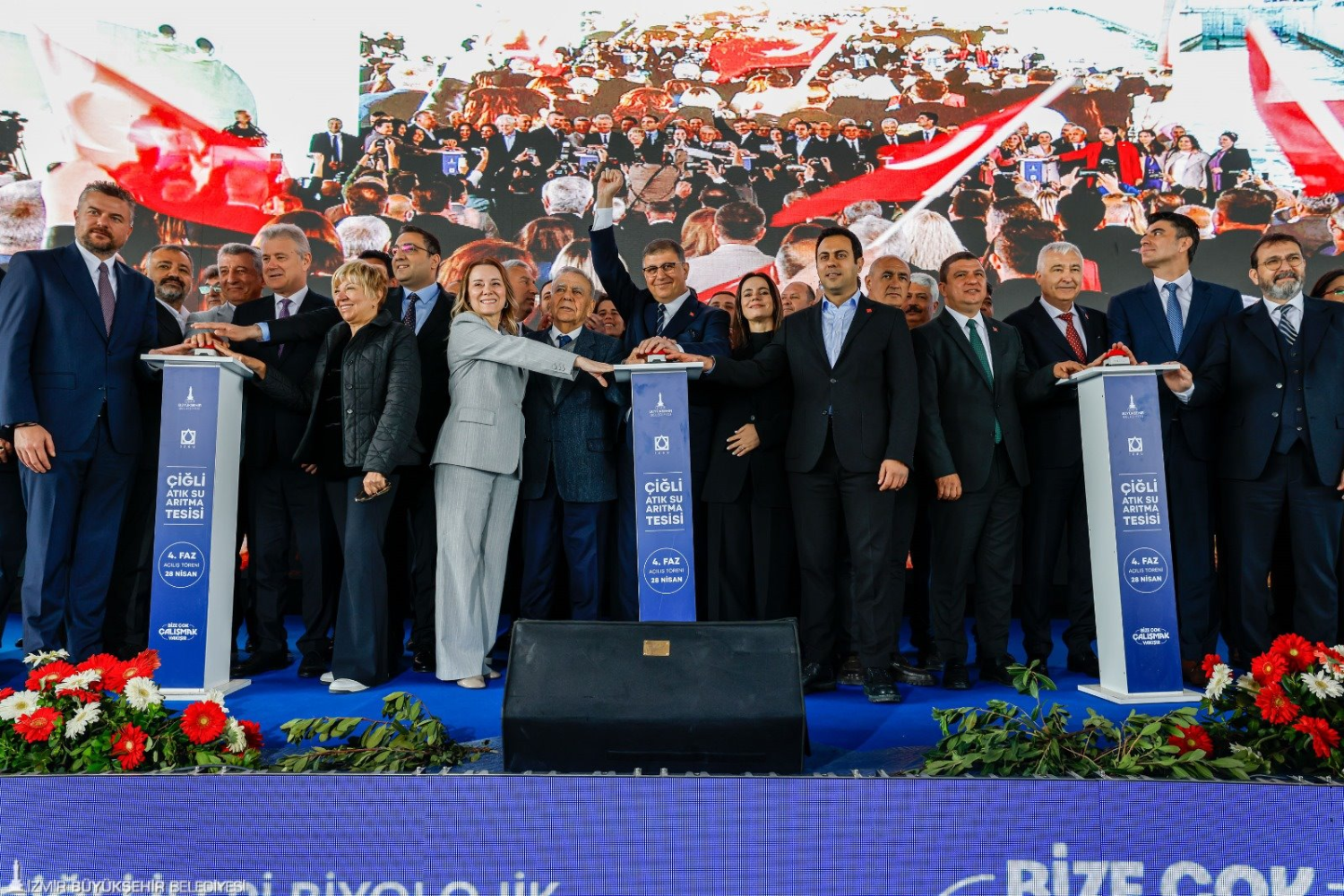 Türkiye’nin en büyük atık su arıtma tesisi açıldı