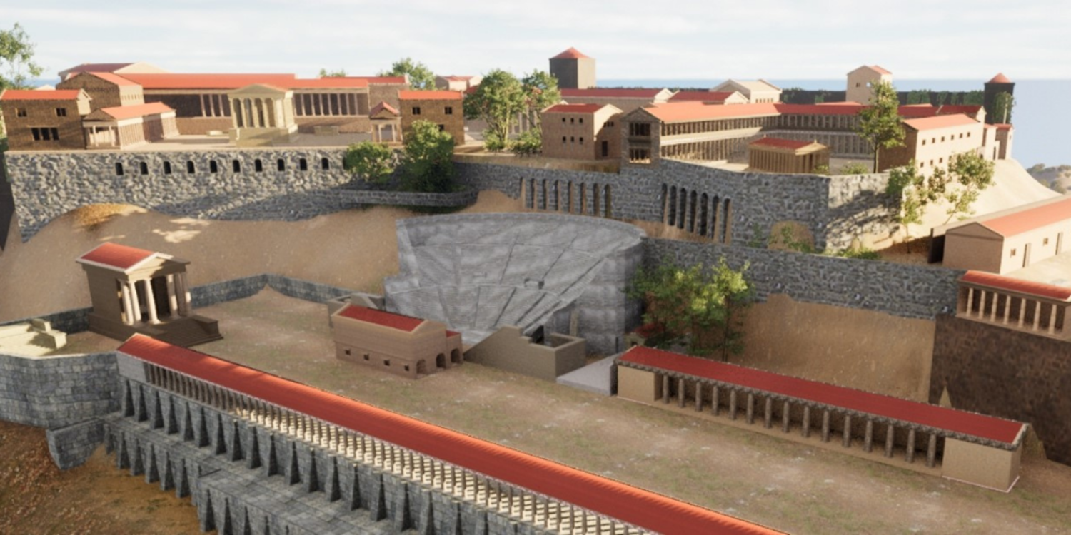 Bergama Antik Kenti dijital ortamda yeniden inşa edildi