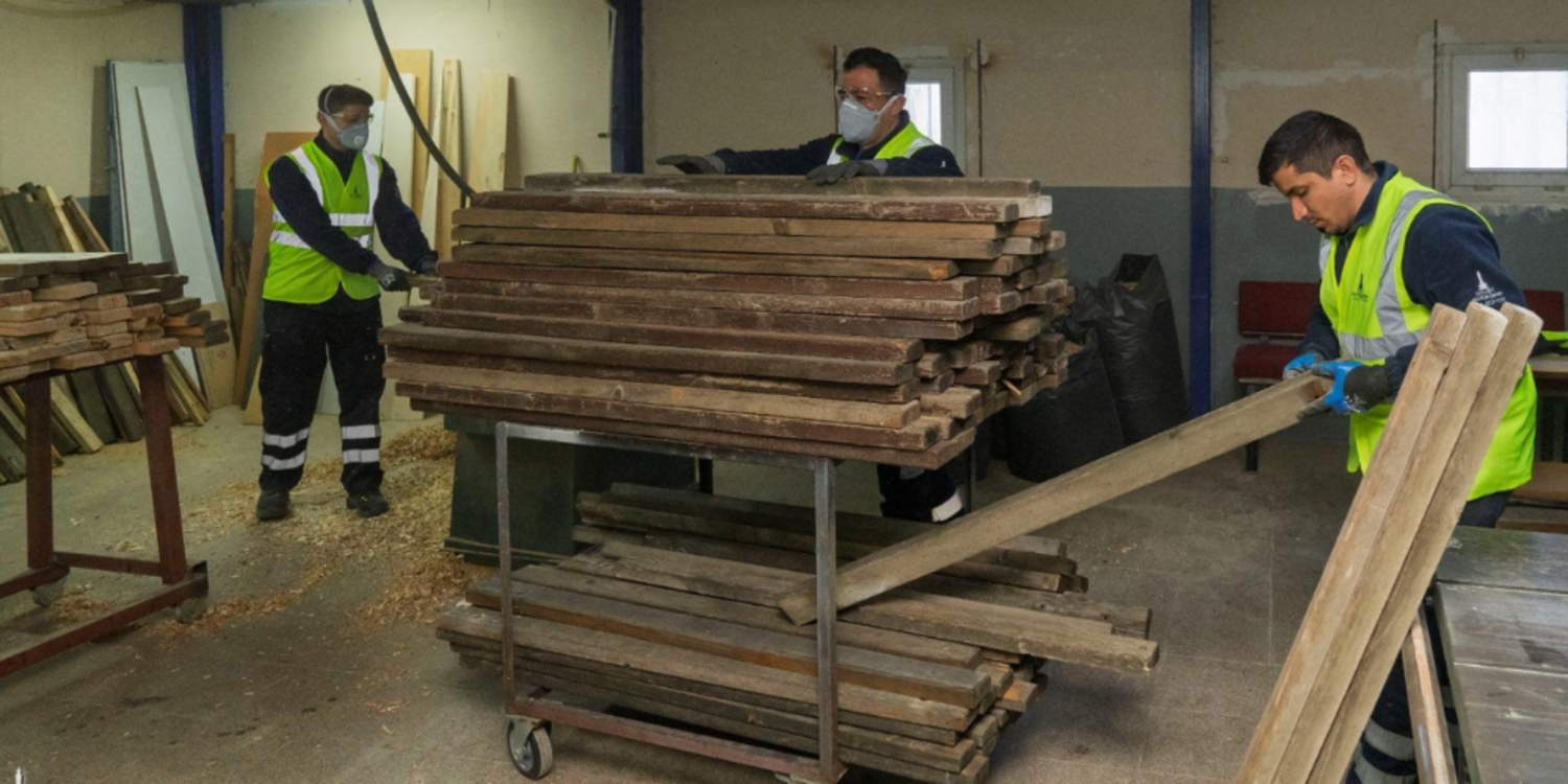 Budanan ağaçlar geri dönüştürülüyor