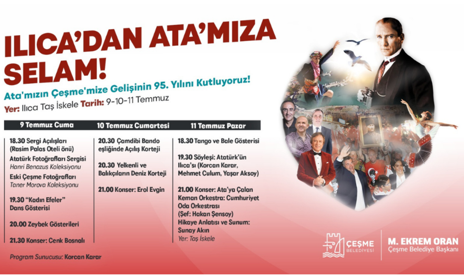 Ilıca’dan Ata’mıza selam