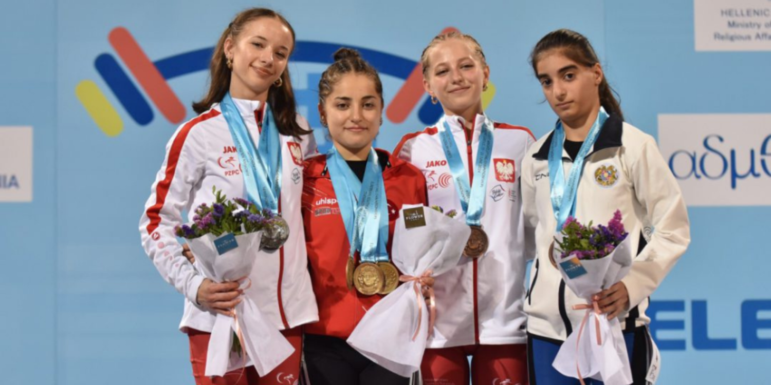 Fatma Sena üç altınla Avrupa Şampiyonu