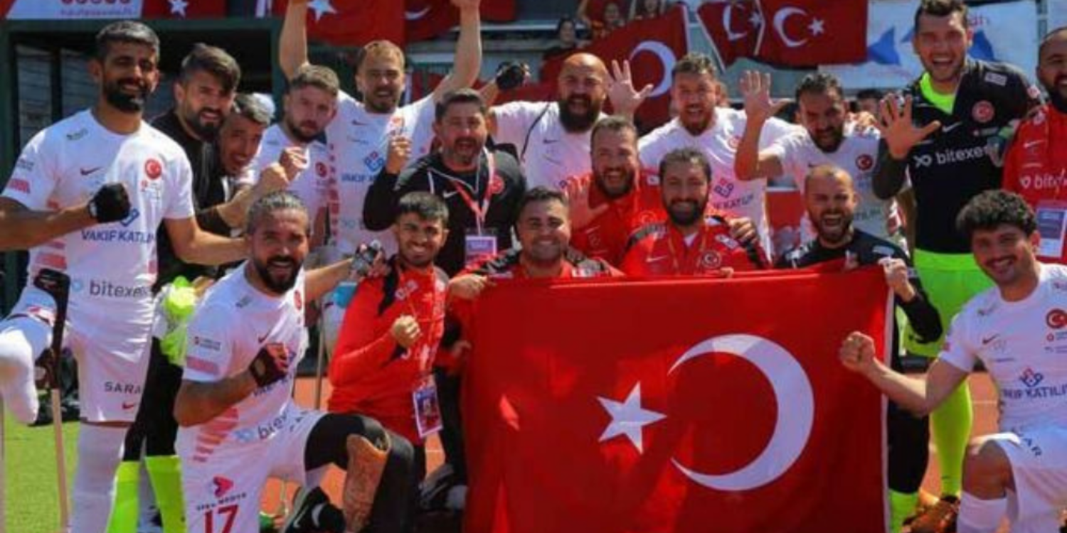Ampute Milli Futbol Takımı Avrupa şampiyonu oldu