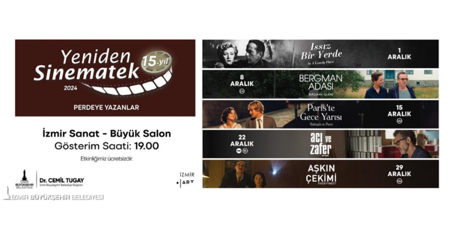 Yıl biterken “Yeniden Sinematek”