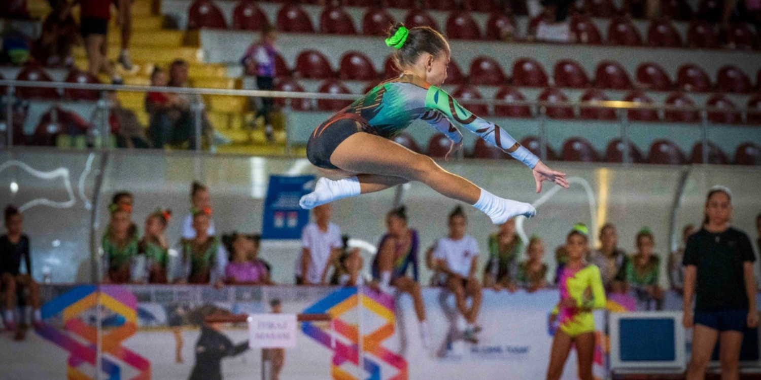 Aerobik Cimnastik Şenliği ile 9 Eylül coşkusu başladı