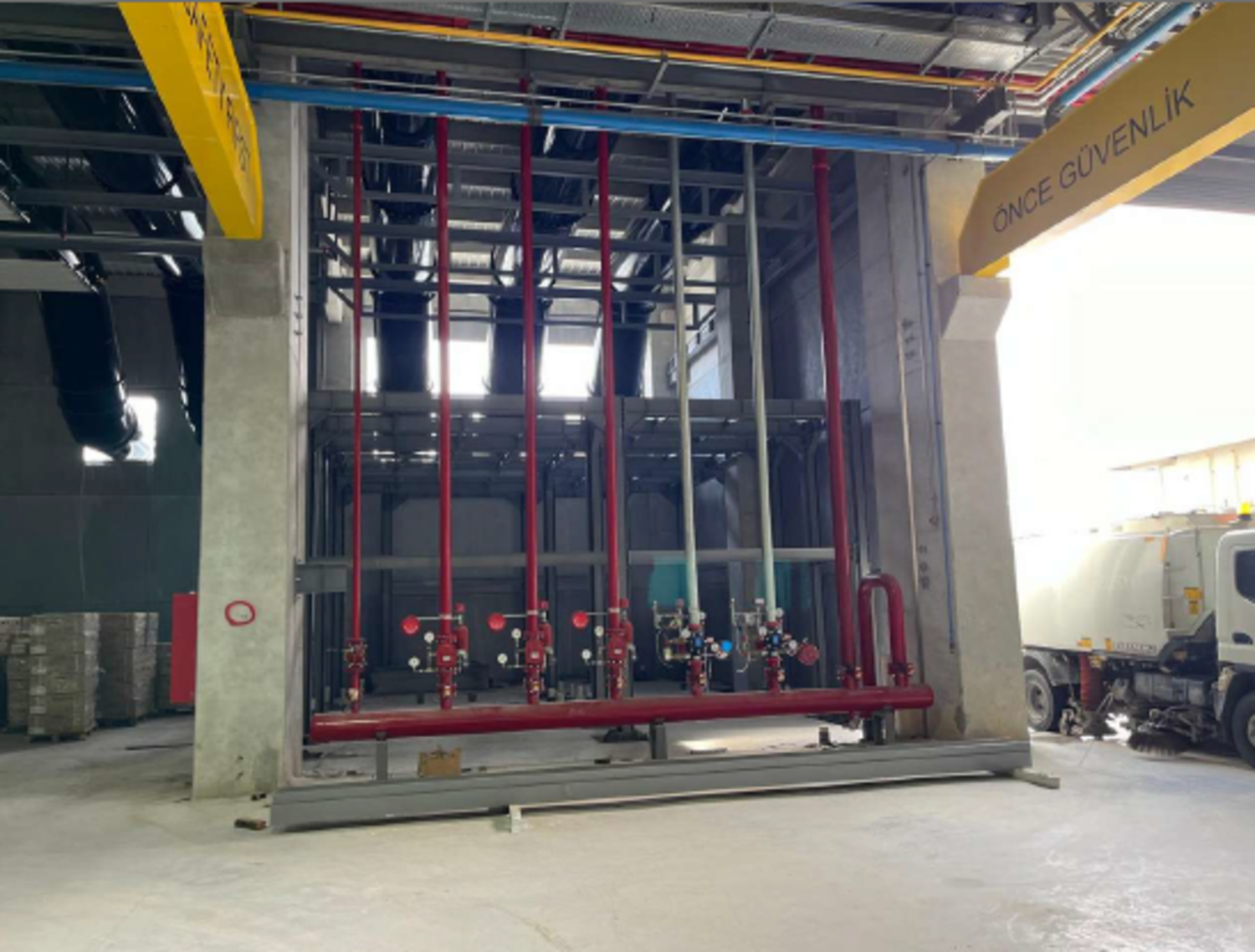 Ege Endüstri Fabrika Yangın Havalandırma İşleri